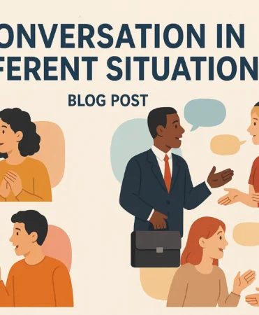 English dialogue for daily life situations