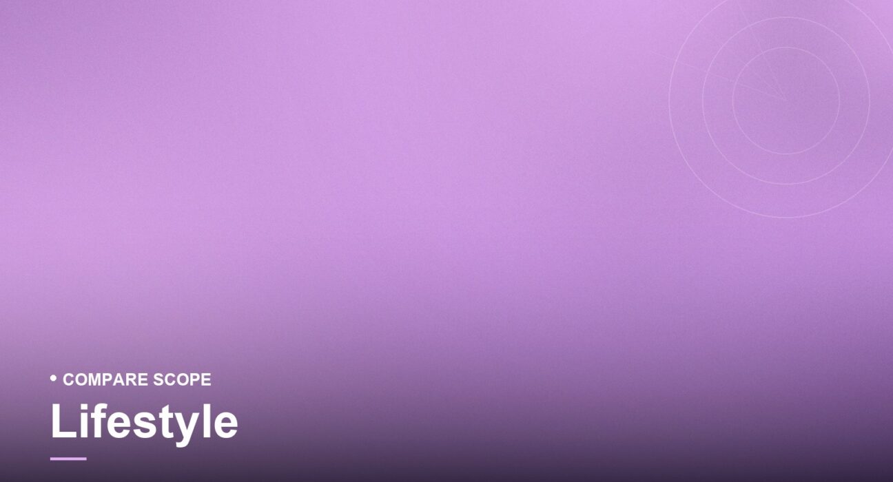 Compare Scope — Lifestyle