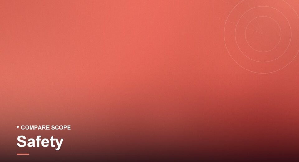 Compare Scope — Safety